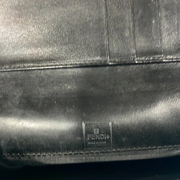 Fendi Bifold Wallet Black COA - Picture 4 of 8